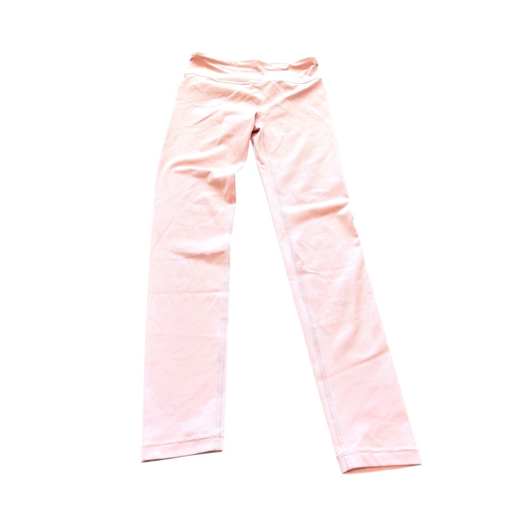Athleta Girl High Rise Powervita Chit Chat Leggings Pink XL 14 Tights